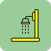 Shower Vector Icon Design