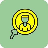 Selection Process Vector Icon Design