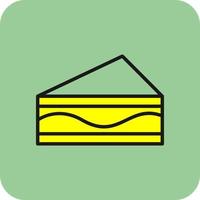 Cake Vector Icon Design