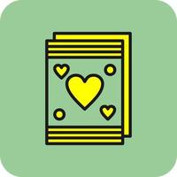 Greeting Card Vector Icon Design