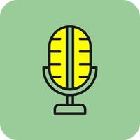 Mike Vector Icon Design