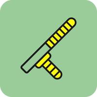 Baton Vector Icon Design