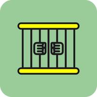 Jail Vector Icon Design