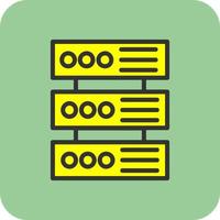 Big Data Vector Icon Design