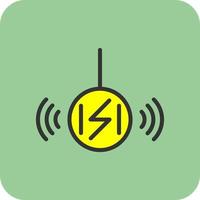 Wireless Charging Vector Icon Design