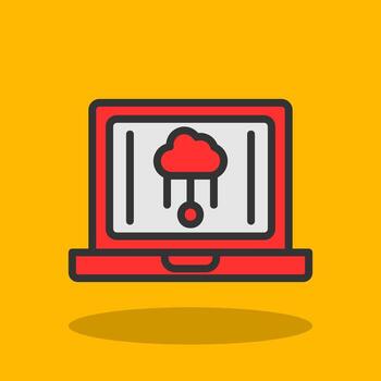 diseño de icono de vector computacional