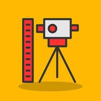 Theodolite Vector Icon Design
