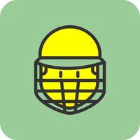 jugador de cricket vector icono diseño