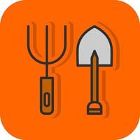 Pitchfork Vector Icon Design