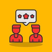 Rating Vector Icon Design