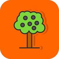Orchard Vector Icon Design