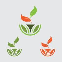 logo of plant vector