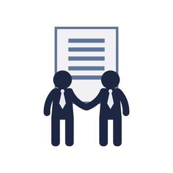 isolate teamwork group flat icon elements vector