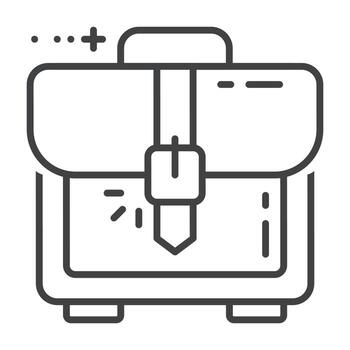 Simple business and finance line icons set for website and mobile apps vector