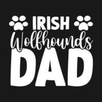 Dad Typography T-Shirt Design Free Vector