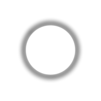 Neon- Kreis Symbol Rahmen png