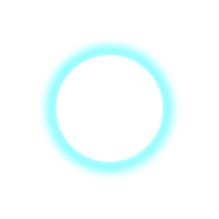 neon circle icon frame png