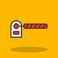 Barrier Vector Icon Design