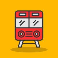 diseño de icono de vector de tren