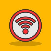 Wifi Signal Vector Icon Design