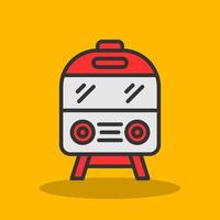 diseño de icono de vector de tren