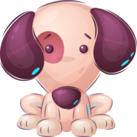 cachorro animal desenho animado personagem png