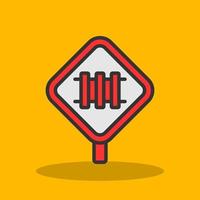 Traffic Sign Vector Icon Design