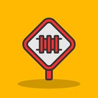 Traffic Sign Vector Icon Design