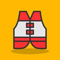 Lifejacket Vector Icon Design