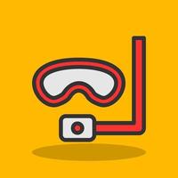 Scuba Diving Vector Icon Design