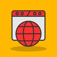 Website Vector Icon Design