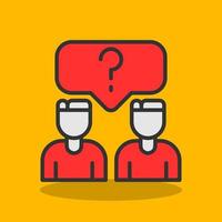 Question Vector Icon Design