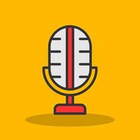Mike Vector Icon Design