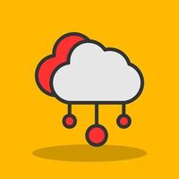 Cloud Computing Vector Icon Design