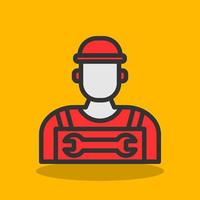 Technician Vector Icon Design
