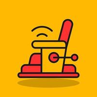 Electric Chair Vector Icon Design