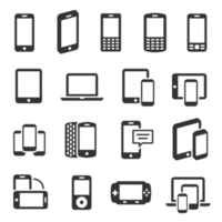 responsive devices icon set png