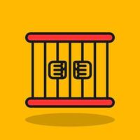 Jail Vector Icon Design