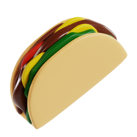 taco's voedsel 3d png