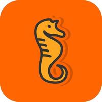 Seahorse Vector Icon Design