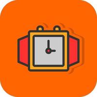 diseño de icono de vector de reloj