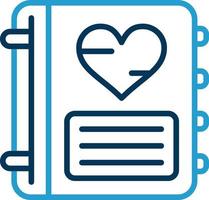 Diary Vector Icon Design