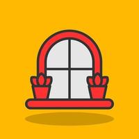 Window Vector Icon Design