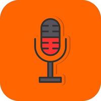 Podcast Vector Icon Design