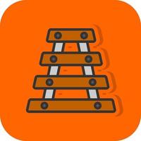 Railroad Vector Icon Design