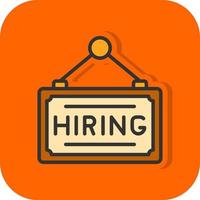 Hiring Vector Icon Design
