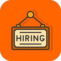 Hiring Vector Icon Design