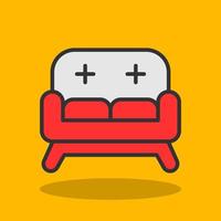 Sofa Vector Icon Design