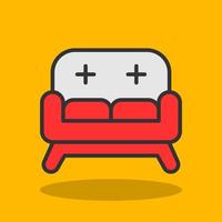 Sofa Vector Icon Design