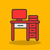 Desk Vector Icon Design